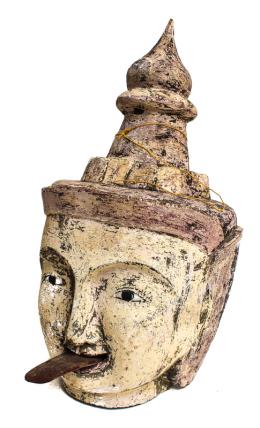 430 - CABEZA DE FIGURA BIRMANA