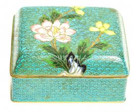 431 - CAJA CHINA EN CLOISSONNÉ