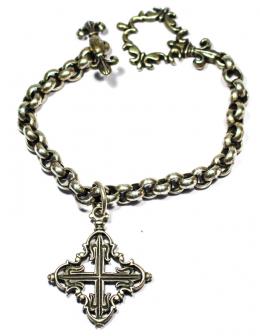 152 - PULSERA ANCHA DE PLATA