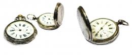 188 - TRES RELOJES DE BOLSILLO S.XIX