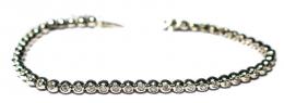 166 - PULSERA RIVIERE CON BRILLANTES