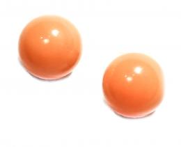 140 - PENDIENTES DORMILONAS DE CORAL