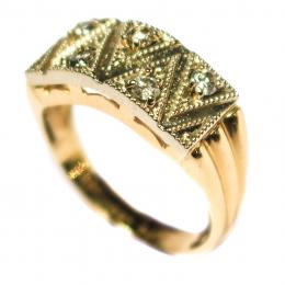 91 - ANILLO CON BRILLANTES