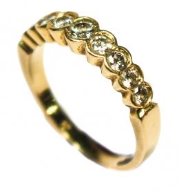 103 - ANILLO MEDIA ALIANZA CON BRILLANTES