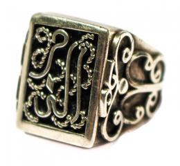 104 - ANILLO SELLO DE PLATA