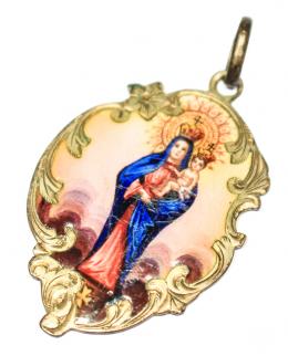 167 - MEDALLA COLGANTE DE PPS. DEL S.XX