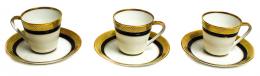 541 - JUEGO DE TAZAS DE CAFÉ ALEMÁN