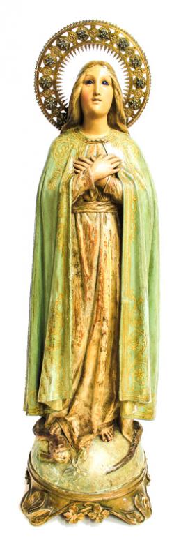 863 - "VIRGEN INMACULADA". MEDIADOS DEL SIGLO XX