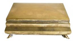 763 - CAJA TABAQUERA EN PLATA
