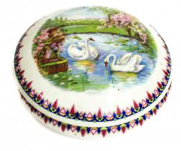 493 - CAJA EN PORCELANA LIMOGES