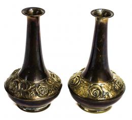 1031 - PAREJA DE JARRONES ART DECÓ KAISER