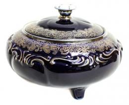523 - GRAN CAJA EN PORCELANA ALEMANA. PRINCIPIOS DEL SIGLO XX