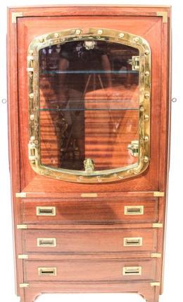 391 - ORIGINAL MUEBLE VITRINA