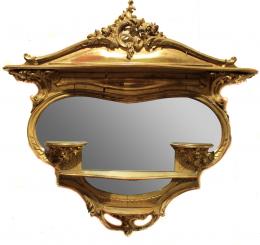 350 - ESPEJO DE PARED DE PRINCIPIOS DEL SIGLO XX