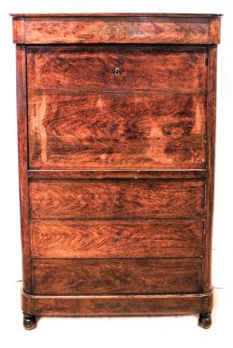 386 - MUEBLE ESCRITORIO ABATANT S. XIX