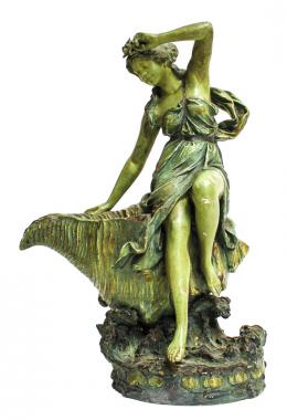 868 - CENTRO DE MESA ART NOUVEAU. CIRCA 1900