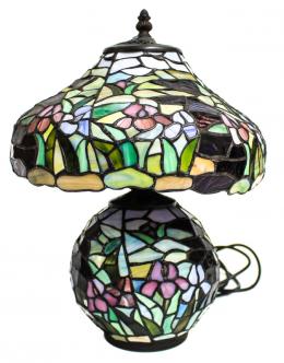 254 - LÁMPARA DE SOBREMESA ESTILO TIFFANNYS