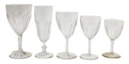 31 - CONJUNTO DE COPAS EN CRISTAL