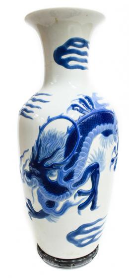 488 - JARRÓN CHINO EN PORCELANA