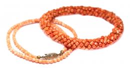 195 - PULSERA Y GARGANTILLA DE CORAL