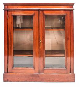 372 - PEQUEÑO MUEBLE LIBRERIA DE FLES. S.XIX