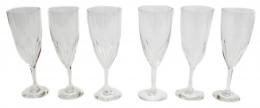 27 - CONJUNTO DE SEIS COPAS DE CAVA