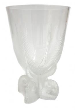 47 - JARRÓN EN CRISTAL LALIQUE
