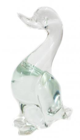 45 - FIGURA EN CRISTAL DE MURANO "PATO"