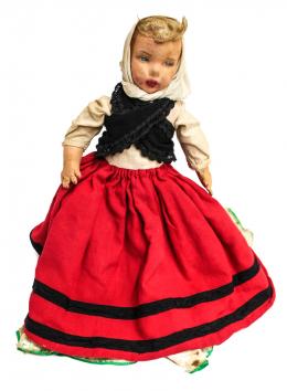 224 - MUÑECA ESPAÑOLA AÑOS 20-30