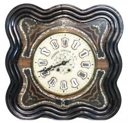 852 - RELOJ DE PARED ISABELINO, CIRCA 1880