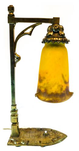 237 - LÁMPARA DE SOBREMESA ART NOUVEAU. CIRCA 1900