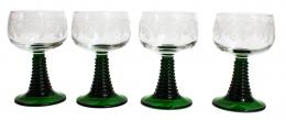 24 - CONJUNTO DE 12 COPAS DE VINO