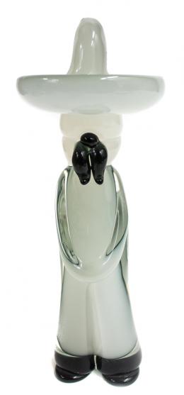 44 - FIGURA EN CRISTAL DE MURANO "MEJICANO"