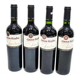 1016 - CUATRO BOTELLAS DE VINO