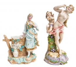 477 - DOS FIGURAS DE PRINCIPIOS DEL SIGLO XX