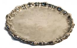 759 - CENTRO DE MESA EN PLATA