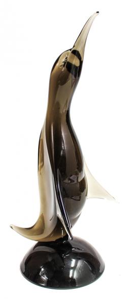 46 - FIGURA EN CRISTAL DE MURANO "PINGÜINO"
