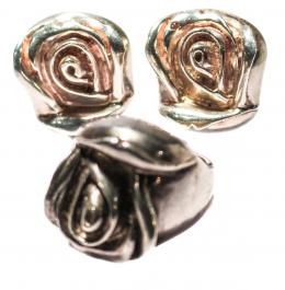 130 - CONJUNTO "TOUS" EN PLATA