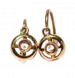 166 - PENDIENTES DE NIÑA S. XIX