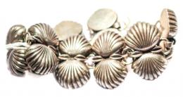 192 - PULSERA DE PLATA AÑOS 40