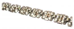 191 - PULSERA DE PLATA AÑOS 40