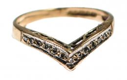 91 - ANILLO CON BRILLANTES