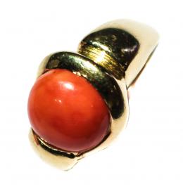 90 - ANILLO CON CORAL