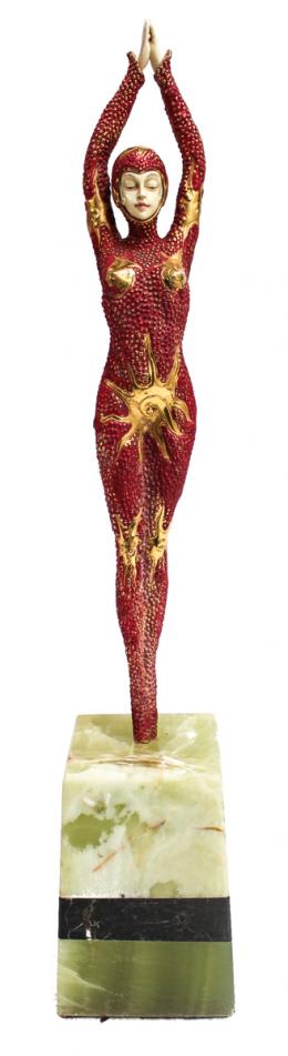 897 - "BAILARINA" FIGURA CRISELEFANTINA
