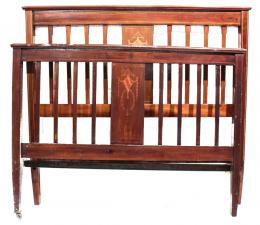457 - CAMA EDUARDIANA. CIRCA 1900
