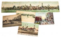 272 - CINCO POSTALES AMERICANAS DE PPS. DEL S.XX