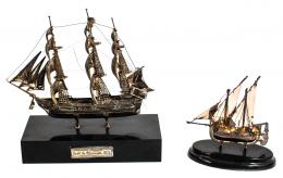 789 - DOS BARCOS VELEROS EN PLATA