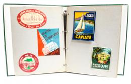 268 - ALBUN DE POSTALES Y ETIQUETAS DE HOTELES