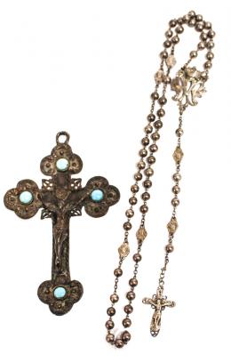 996 - CRUZ Y ROSARIO EN PLATA