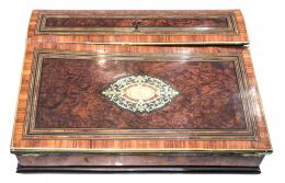 1241 - CAJA ESCRIBANÍA DE SOBREMESA FRANCÉS S.XIX